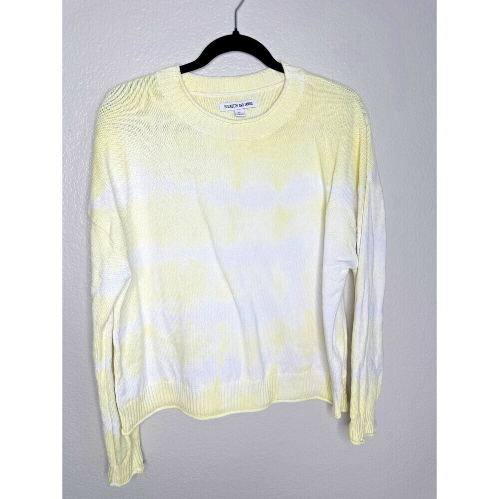 Elizabeth and James Sweater Womens XL Casual Lightweight Tie Dye Pullover Knit